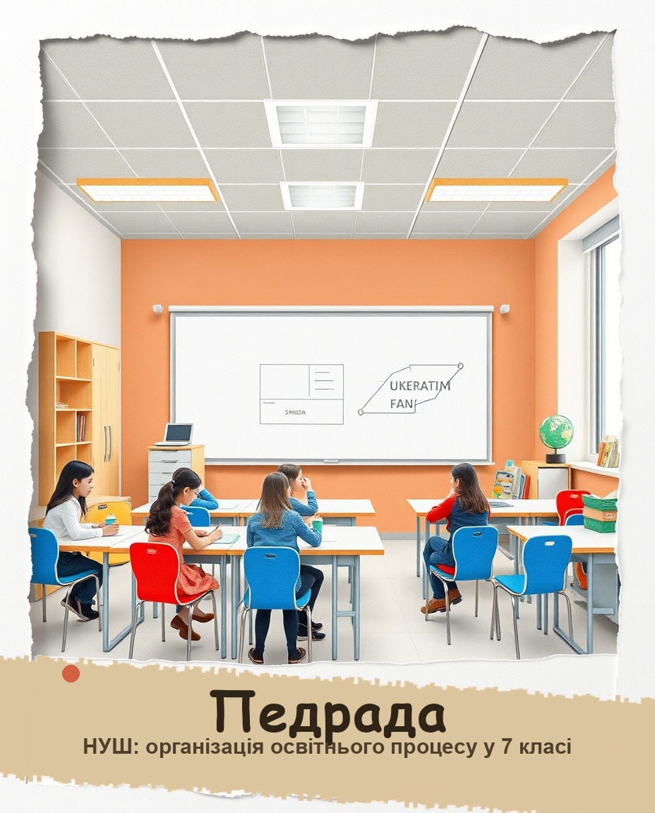 НУШ: організація освітнього процесу у 7 класі