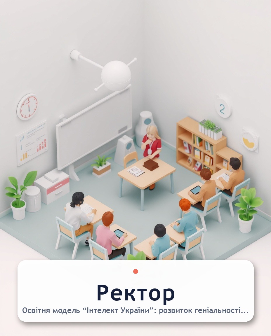 Освітня модель “Інтелект України”: розвиток геніальності та інновації в навчанні