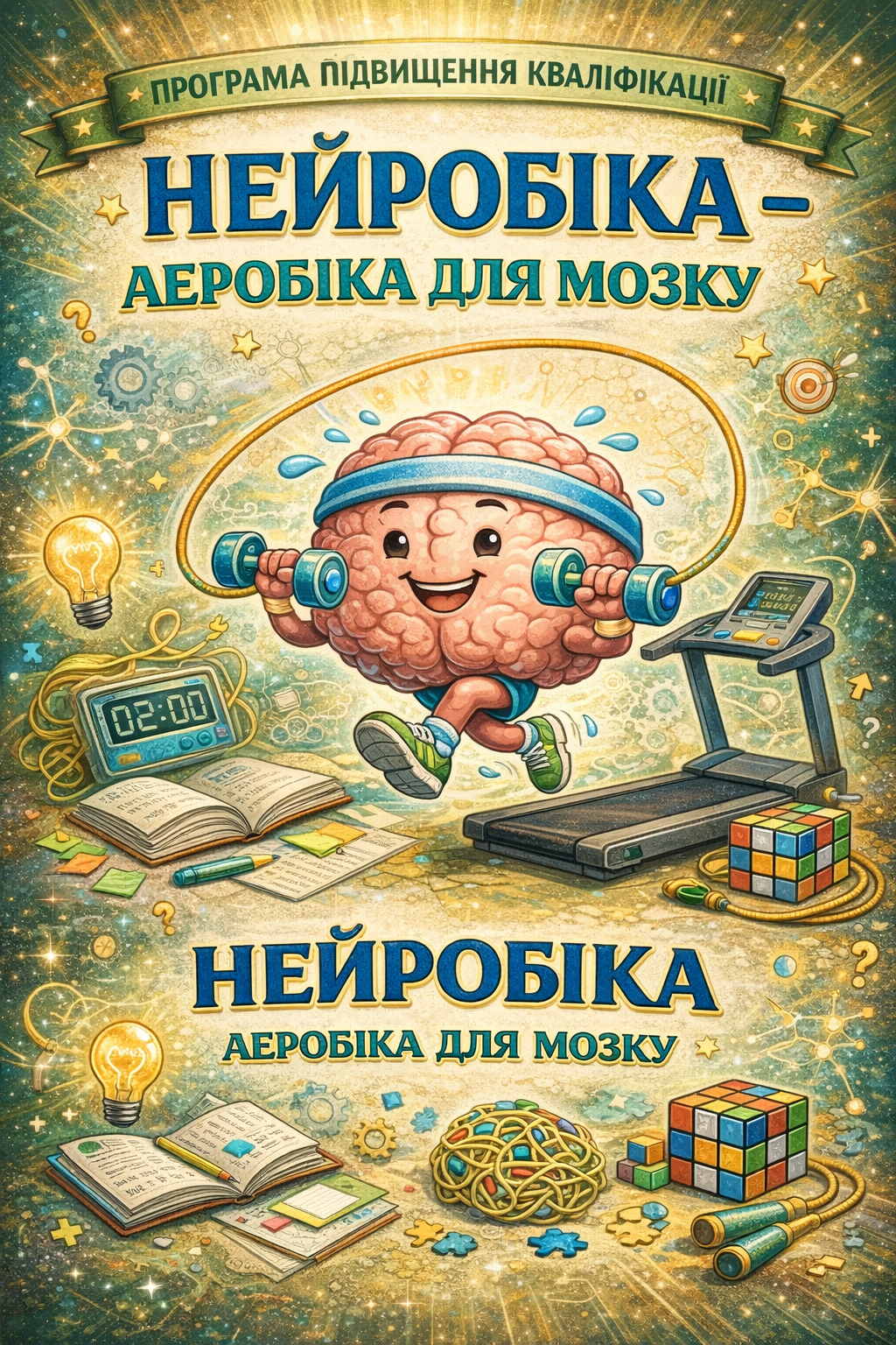 НЕЙРОБІКА – АЕРОБІКА ДЛЯ МОЗКУ