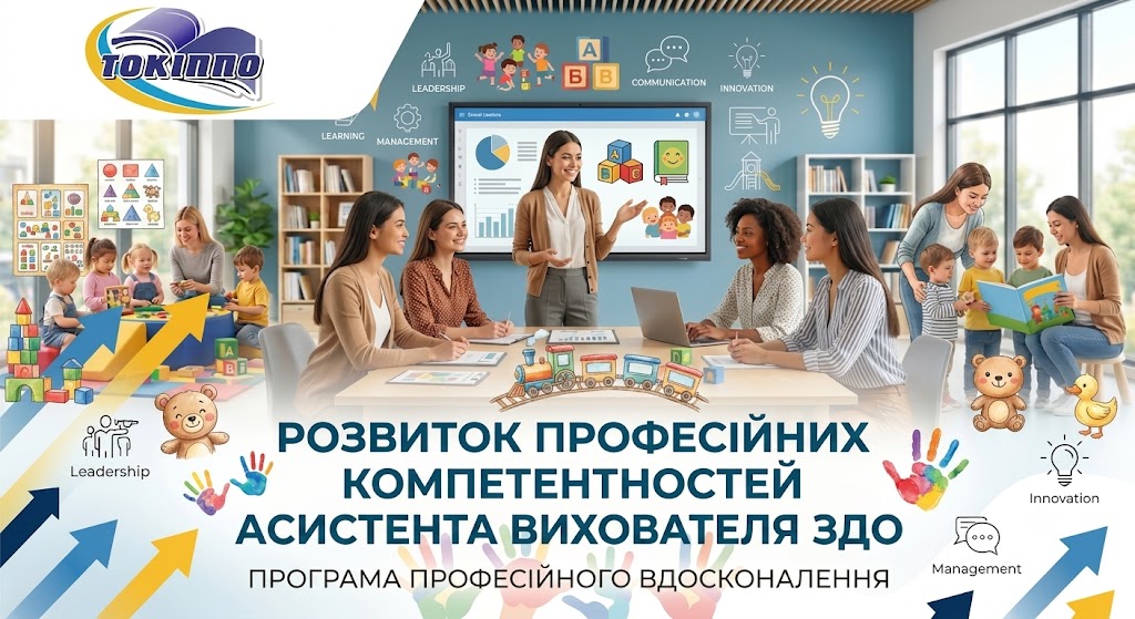 РОЗВИТОК ПРОФЕСІЙНИХ КОМПЕТЕНТНОСТЕЙ АСИСТЕНТА ВИХОВАТЕЛЯ ЗДО