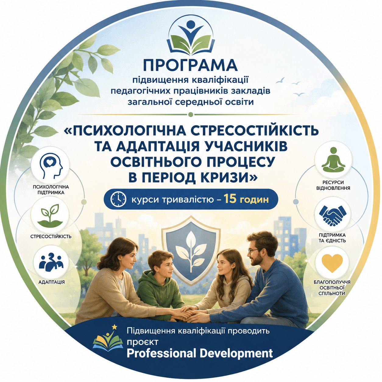 «Психологічна стресостойкість та адаптація учасників освітнього процесу в період кризи»