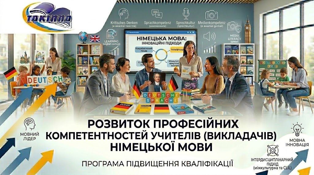 РОЗВИТОК ПРОФЕСІЙНИХ КОМПЕТЕНТНОСТЕЙ УЧИТЕЛІВ (ВИКЛАДАЧІВ) НІМЕЦЬКОЇ МОВИ
