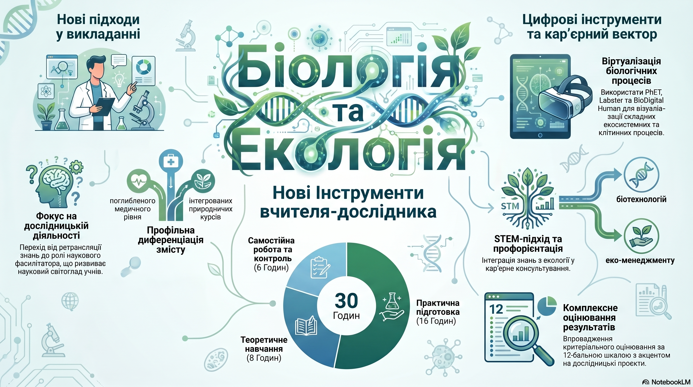 «СТАРША ПРОФІЛЬНА ШКОЛА: ТРАНСФОРМАЦІЯ ПРИРОДНИЧОЇ ОСВІТИ ТА НОВІ ІНСТРУМЕНТИ ВЧИТЕЛЯ-ДОСЛІДНИКА» (Біологія та екологія)