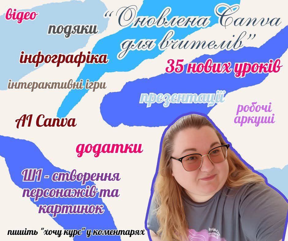 Оновлена Canva для вчителів