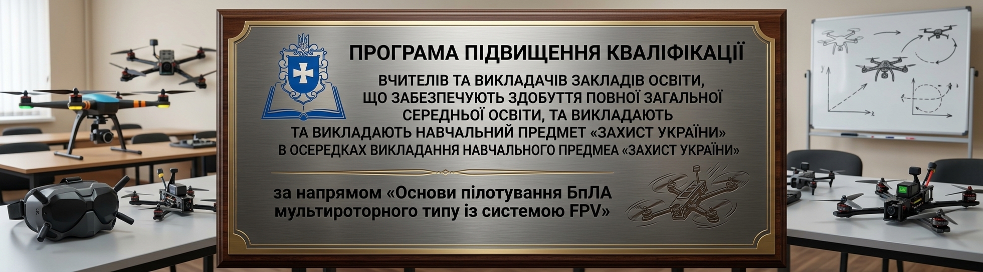 Основи пілотування БпЛА мультироторного типу із системою FPV