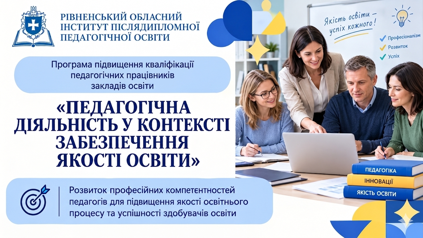 ПЕДАГОГІЧНА ДІЯЛЬНІСТЬ У КОНТЕКСТІ ЗАБЕЗПЕЧЕННЯ ЯКОСТІ ОСВІТИ
