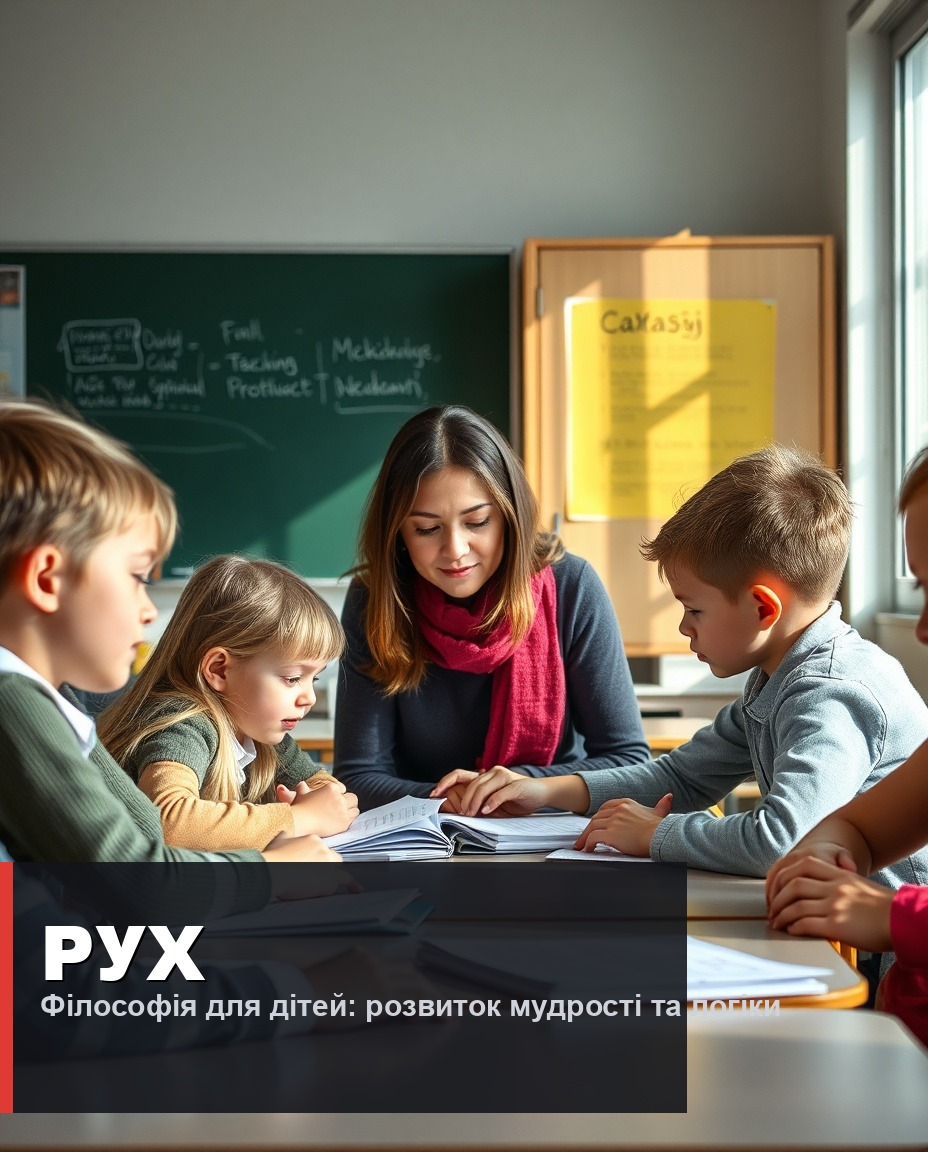 Філософія для дітей: розвиток мудрості та логіки