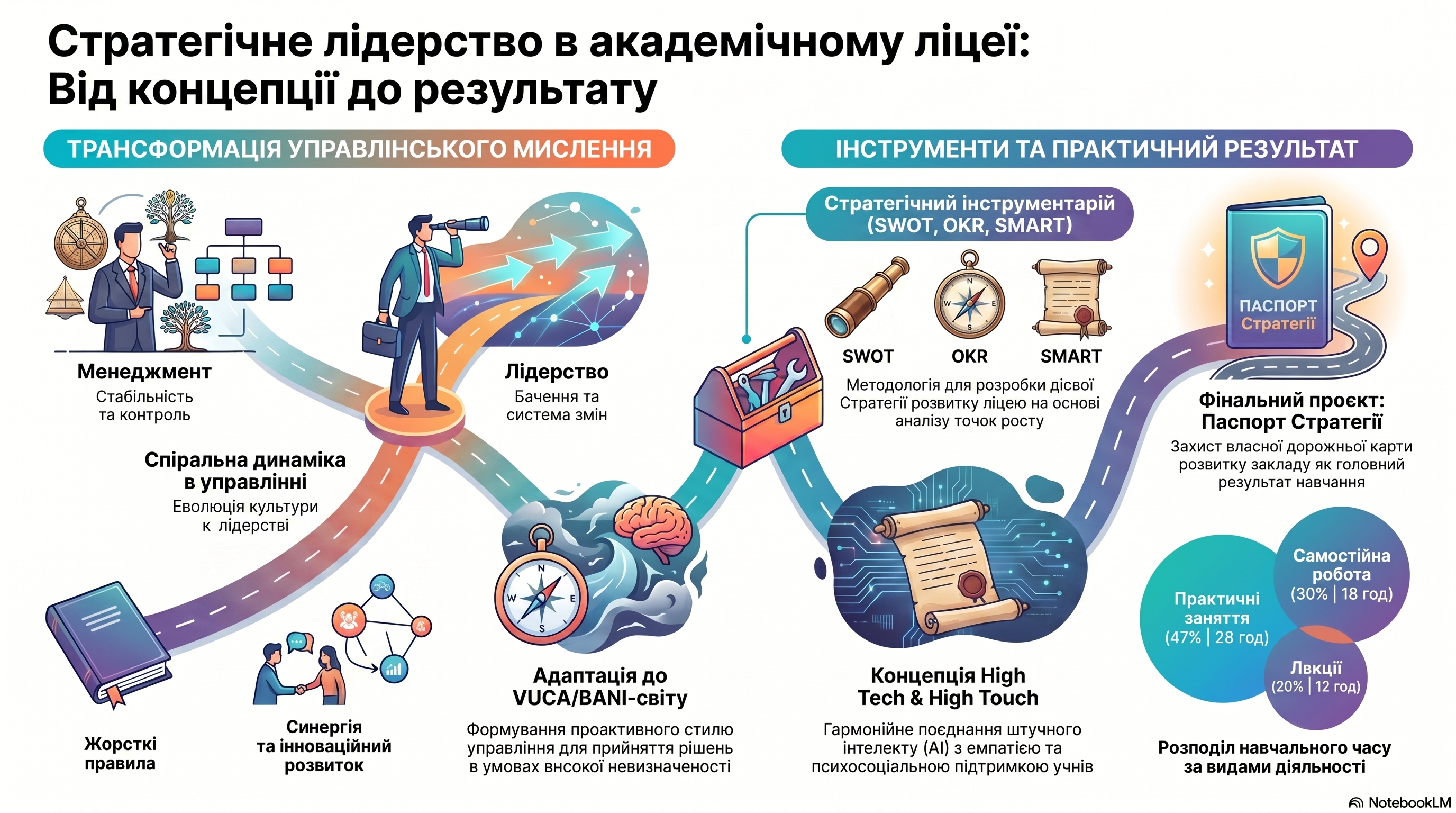 СТРАТЕГІЧНИЙ МЕНЕДЖМЕНТ ТА АДАПТИВНЕ ЛІДЕРСТВО В АКАДЕМІЧНОМУ ЛІЦЕЇ: ВІД КОНЦЕПЦІЇ ДО РЕЗУЛЬТАТУ