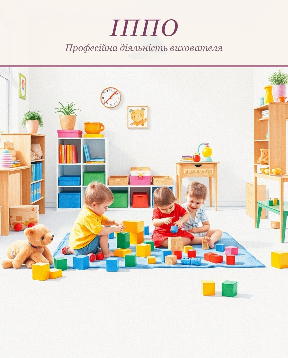 Професійна діяльність вихователя