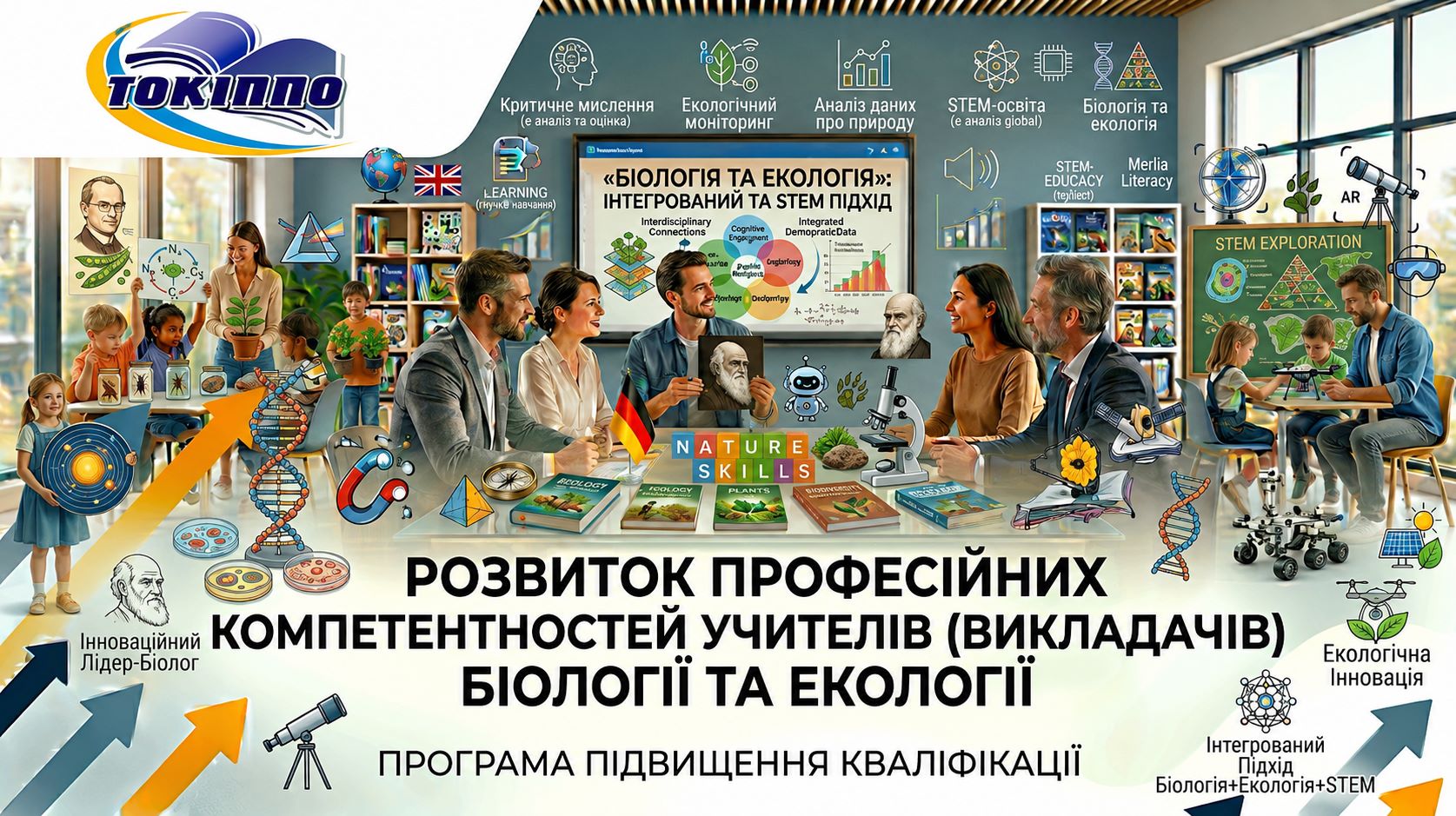 РОЗВИТОК ПРОФЕСІЙНИХ КОМПЕТЕНТНОСТЕЙ УЧИТЕЛІВ (ВИКЛАДАЧІВ) БІОЛОГІЇ ТА ЕКОЛОГІЇ