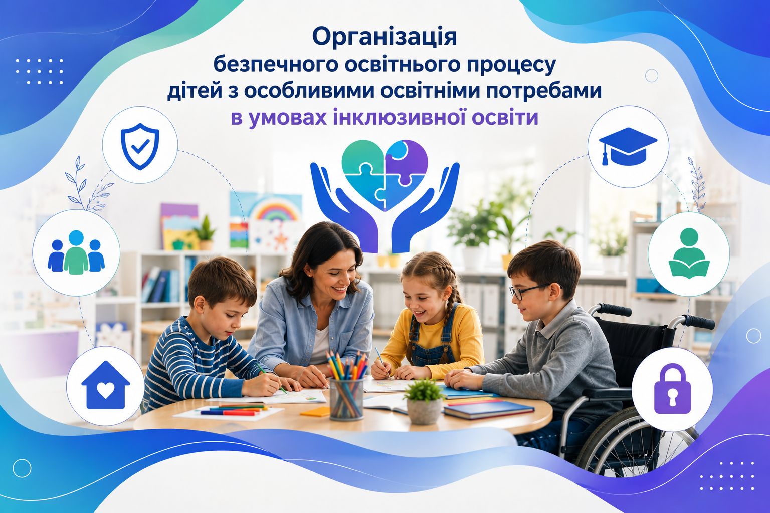Організація безпечного освітнього процесу дітей з особливими освітніми потребами в умовах інклюзивної освіти