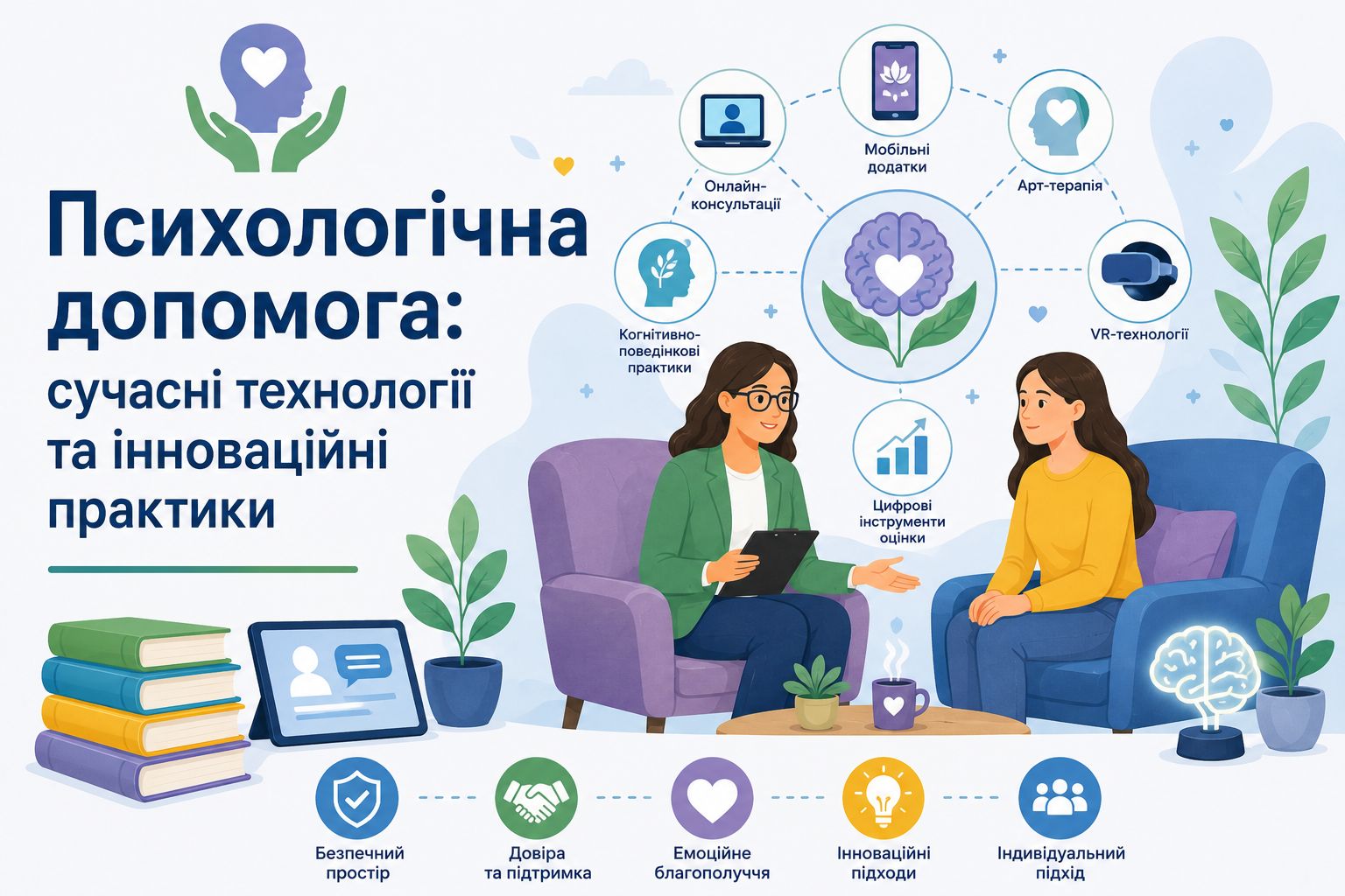 Психологічна допомога: сучасні технології та інноваційні практики