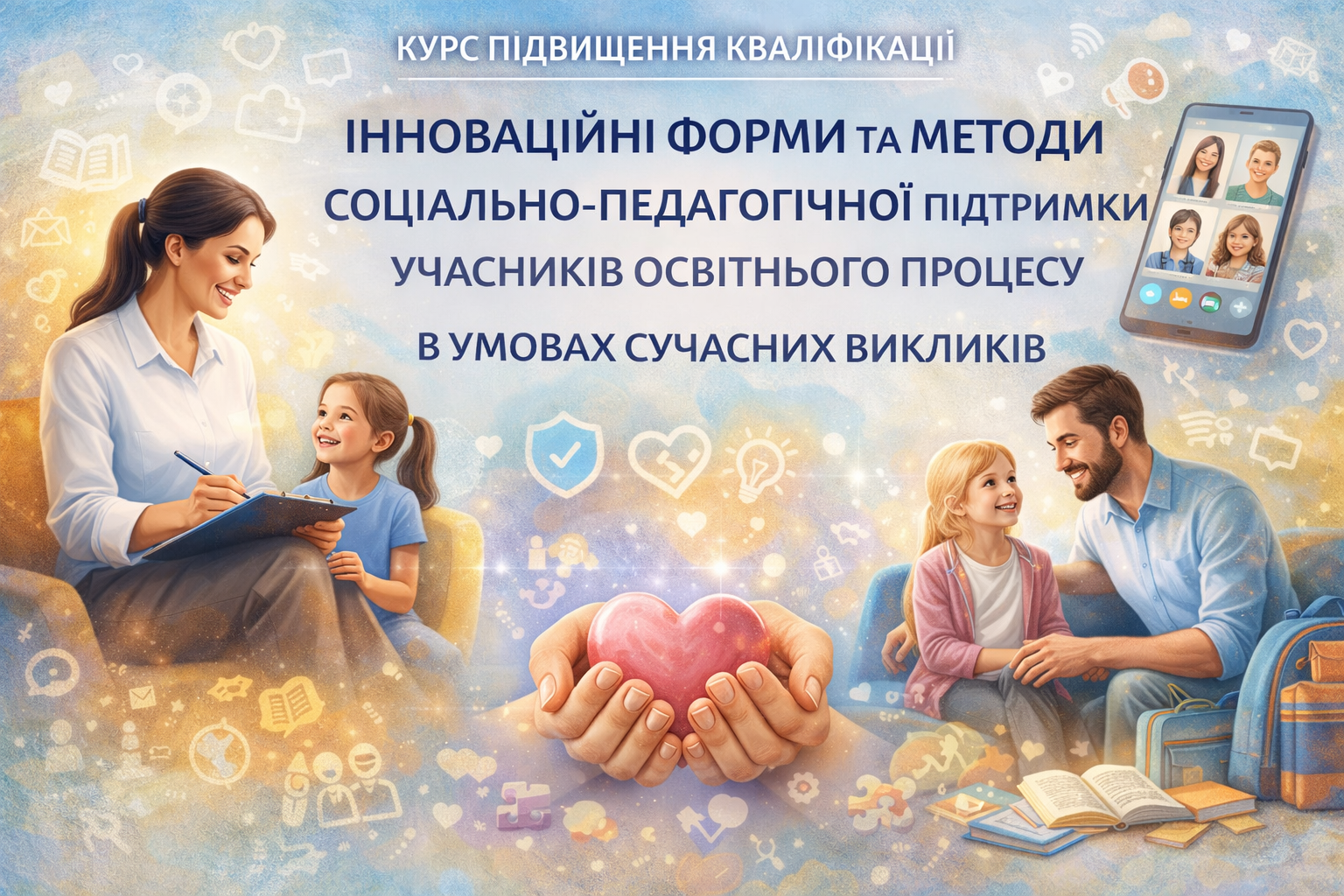 Інноваційні форми та методи соціально-педагогічної підтримки учасників освітнього процесу в умовах сучасних викликів