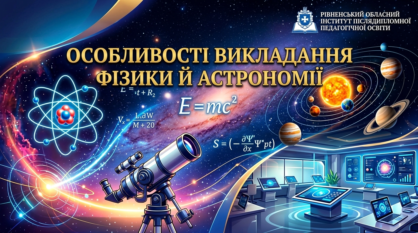 ОСОБЛИВОСТІ ВИКЛАДАННЯ ФІЗИКИ Й АСТРОНОМІЇ