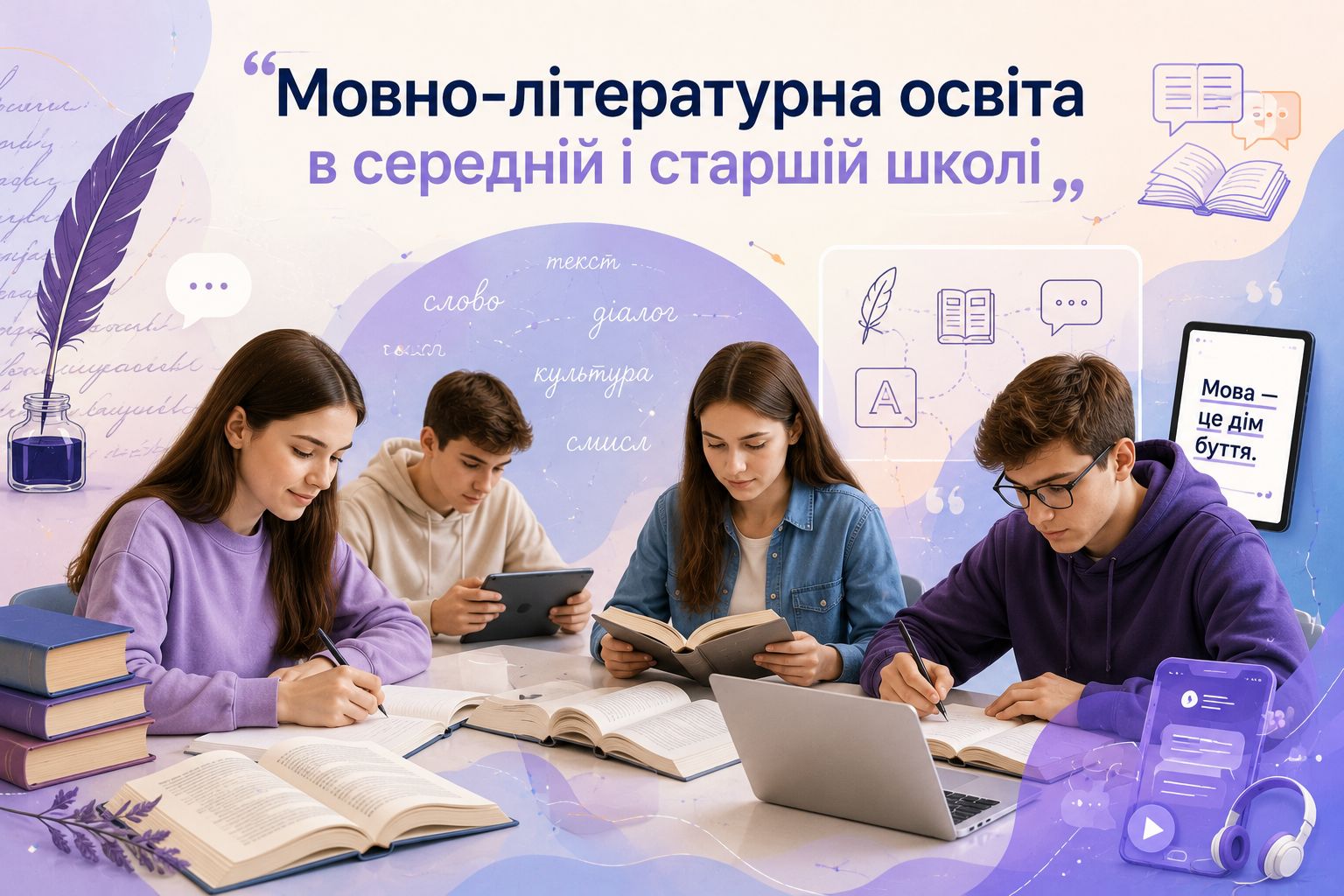 Мовно-літературна освіта в середній і старшій школі