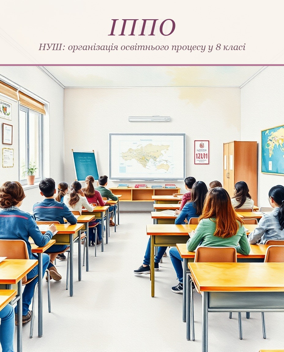 НУШ: організація освітнього процесу у 8 класі