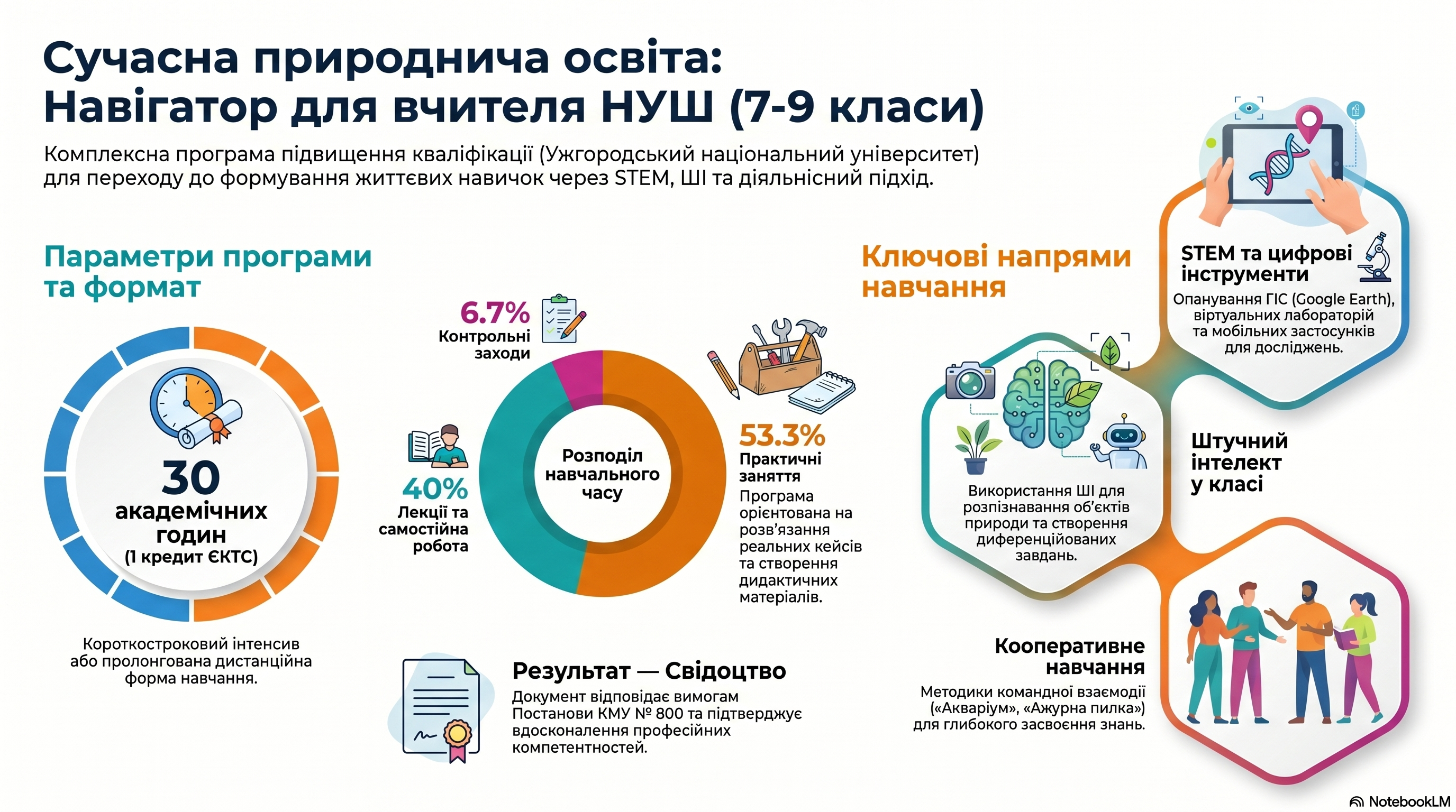 ПРИРОДНИЧА ОСВІТНЯ ГАЛУЗЬ: СУЧАСНІ ОСВІТНІ ТЕХНОЛОГІЇ  НАВЧАННЯ В 7-9 КЛАСАХ  НУШ