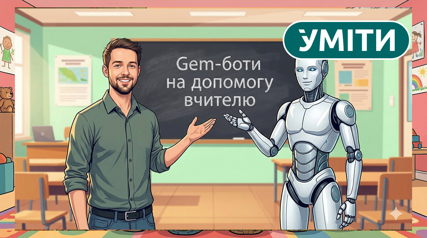Gem-боти в сучасній освіті: створюємо власних ШІ-асистентів для роботи
