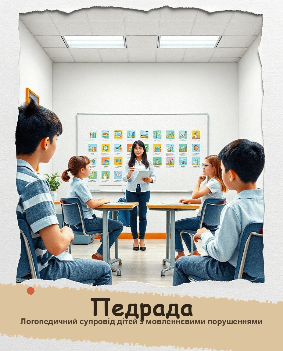 Логопедичний супровід дітей з мовленнєвими порушеннями