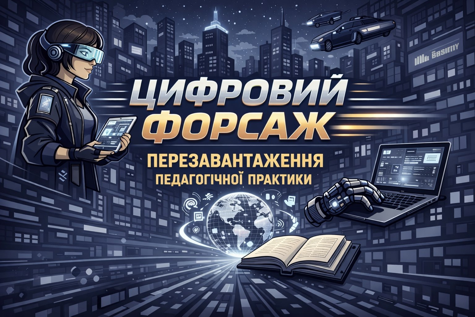 НУШ 7-9. ЦИФРОВИЙ ФОРСАЖ:  ПЕРЕЗАВАНТАЖЕННЯ ПЕДАГОГІЧНОЇ ПРАКТИКИ