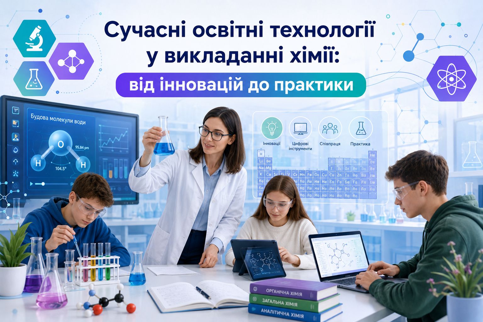 Сучасні освітні технології у викладанні хімії: від інновацій до практики