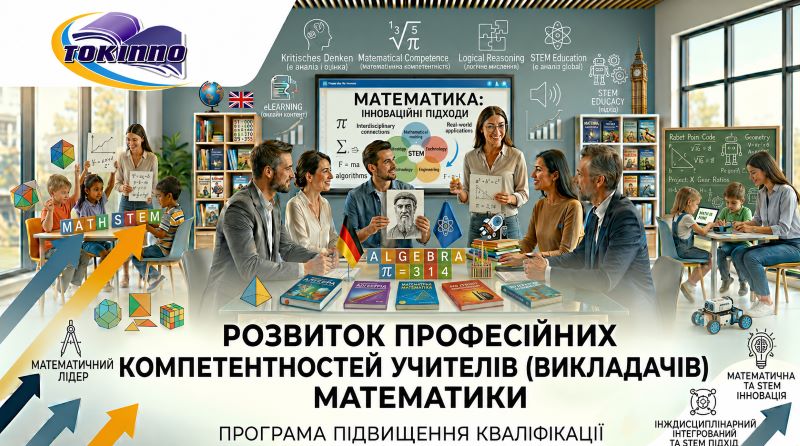 РОЗВИТОК ПРОФЕСІЙНИХ КОМПЕТЕНТНОСТЕЙ УЧИТЕЛІВ (ВИКЛАДАЧІВ) МАТЕМАТИКИ
