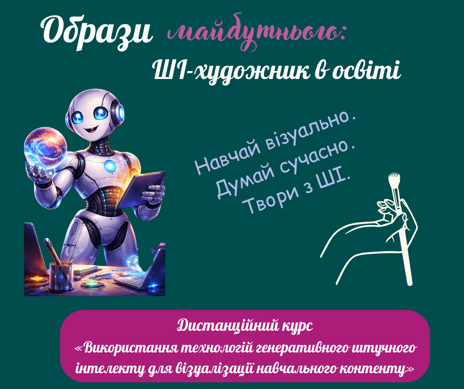 Використання технологій генеративного штучного інтелекту для візуалізації навчального контенту
