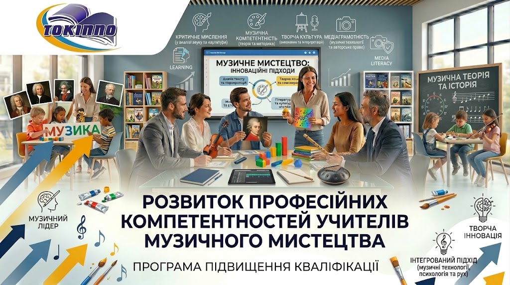 РОЗВИТОК ПРОФЕСІЙНИХ КОМПЕТЕНТНОСТЕЙ УЧИТЕЛІВ (ВИКЛАДАЧІВ) МУЗИЧНОГО МИСТЕЦТВА
