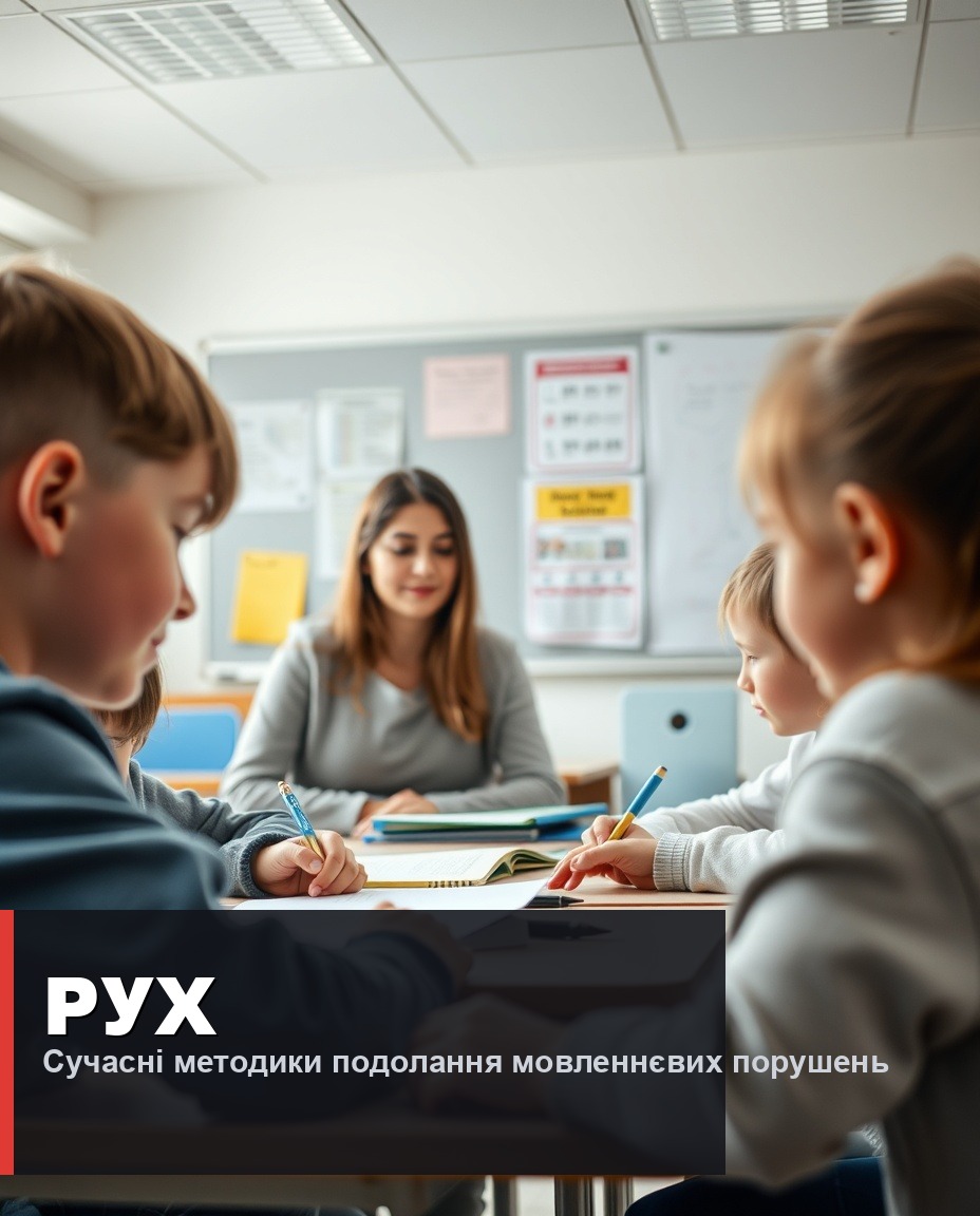 Сучасні методики подолання мовленнєвих порушень