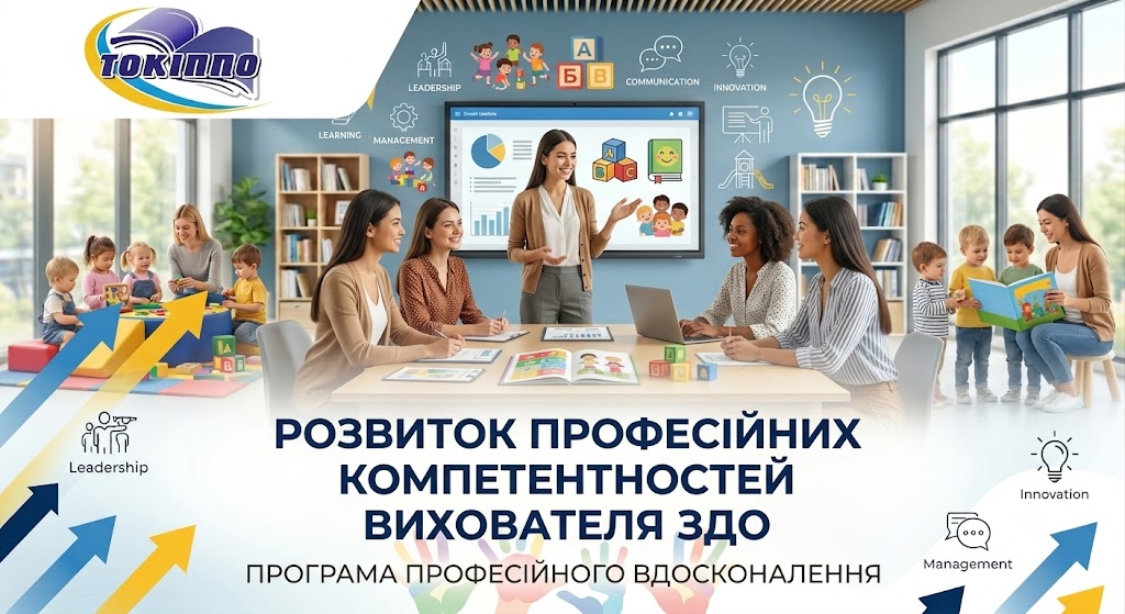 РОЗВИТОК ПРОФЕСІЙНИХ КОМПЕТЕНТНОСТЕЙ ВИХОВАТЕЛЯ ЗДО