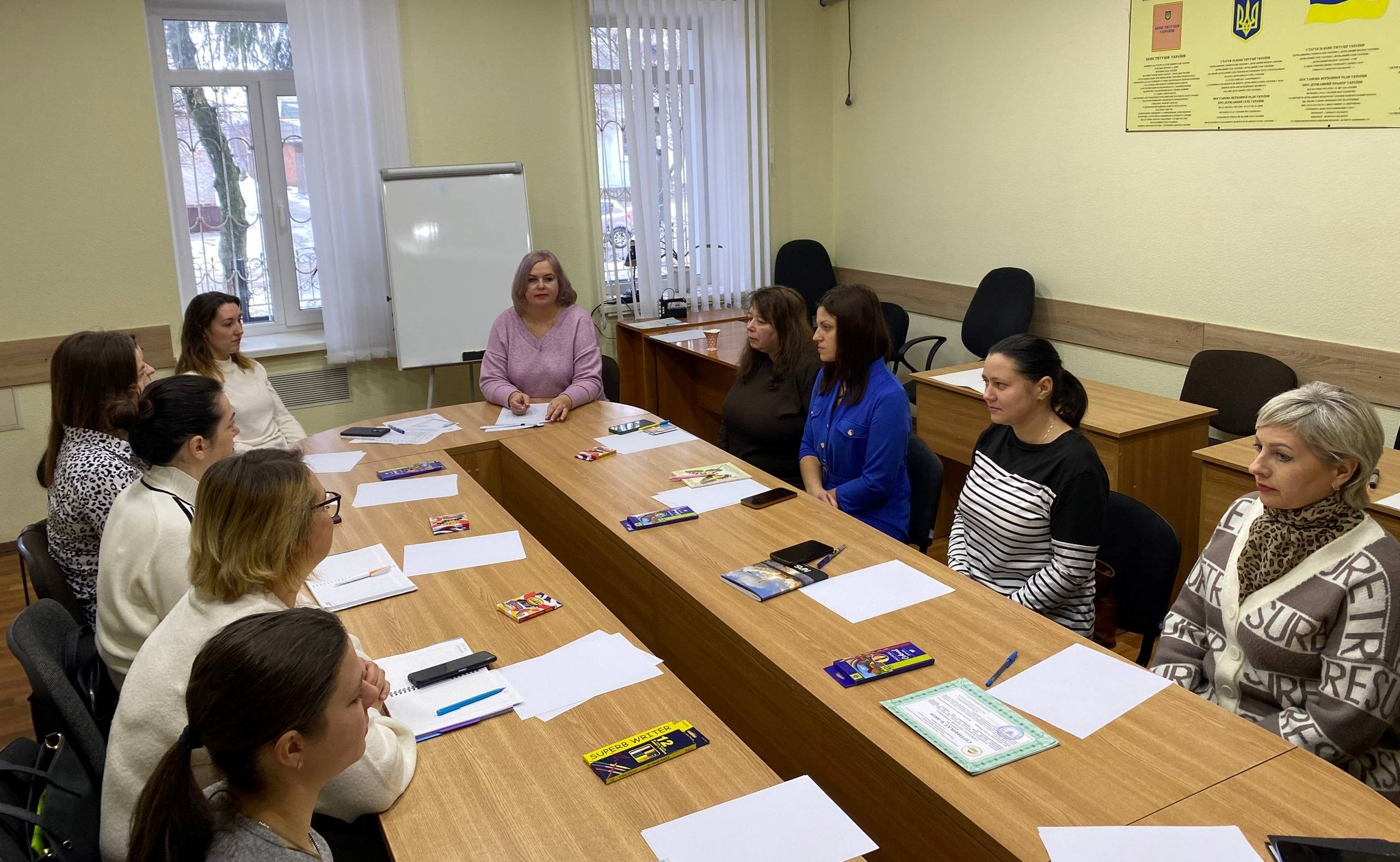 Проведено практикум для асистентів вихователів інклюзивних груп ЗДО «Партнерство з батьками дітей з ООП. Обговорення інклюзивного підходу»
