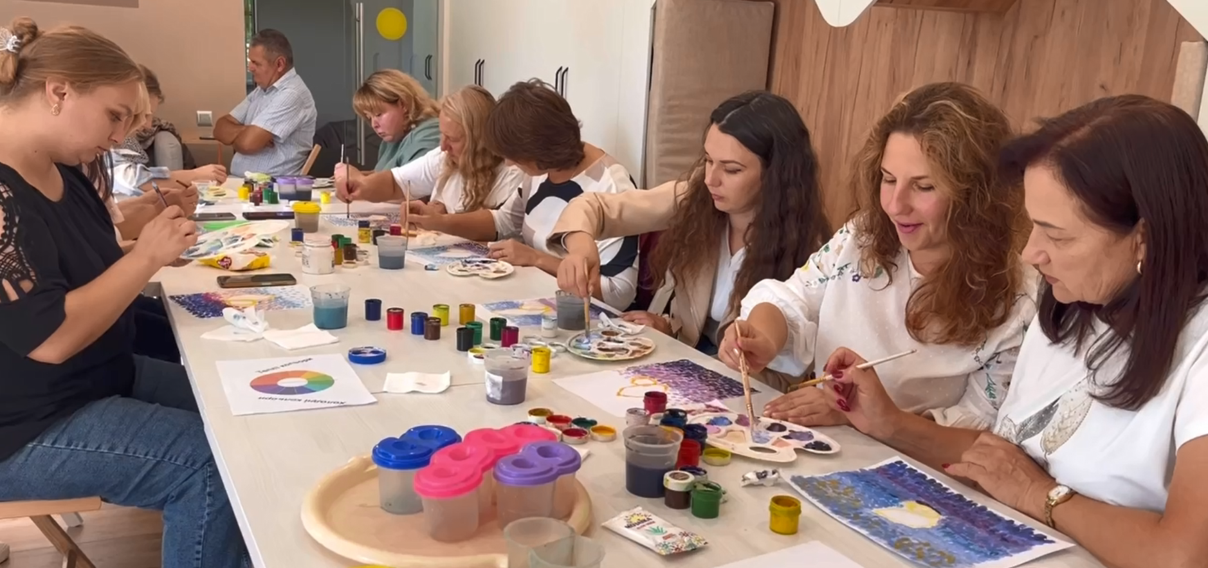 Майстер-клас "Пуантилізм - незвичайний напрям живопису"